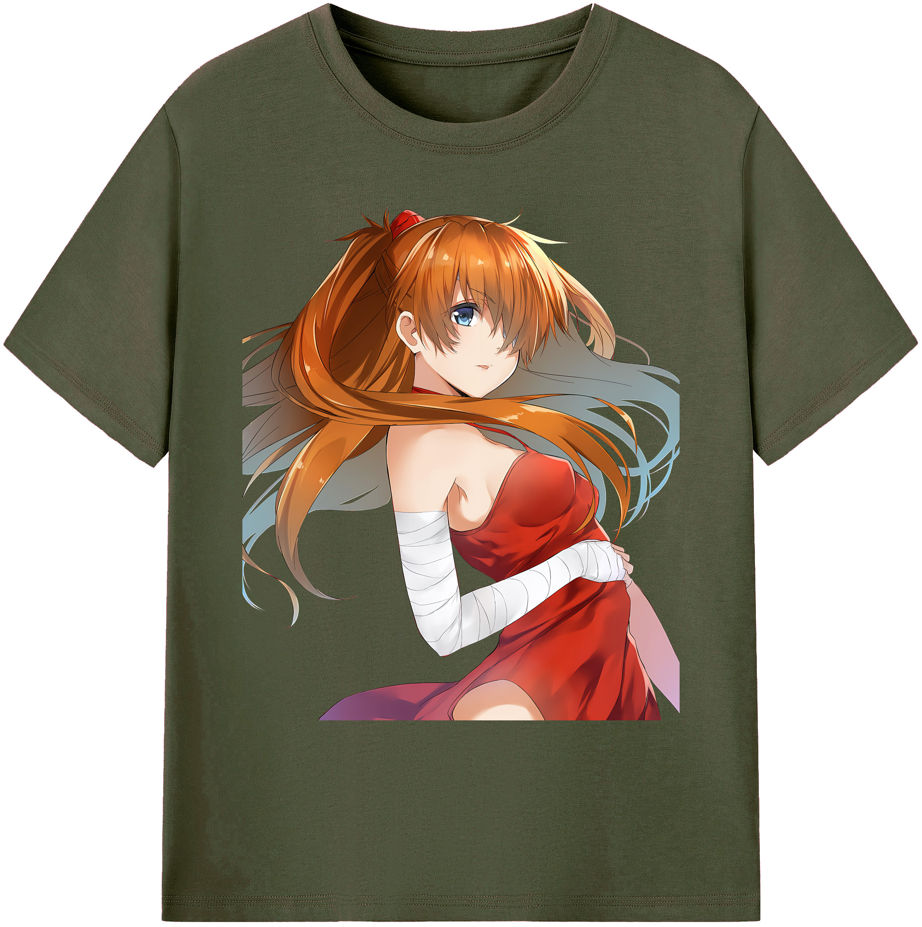 （画像用） EVA 新世紀エヴァンゲリオン 綿100％ メンズ半袖Tシャツ｜肌触りやわらか＆通気性